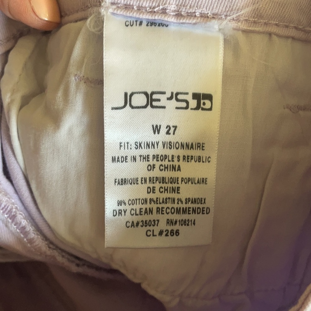 Joe’s skinny jeans Sz 27 New - Picture 8 of 10